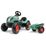 FALK Traktor šlapací FARM LANDER 2054L s přívěsem - zelený