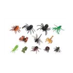Zvířátka figurky hmyz set 12ks 10 cm