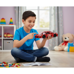 iM.Master – Stavebnice závodní auto červené - 437 dílků
