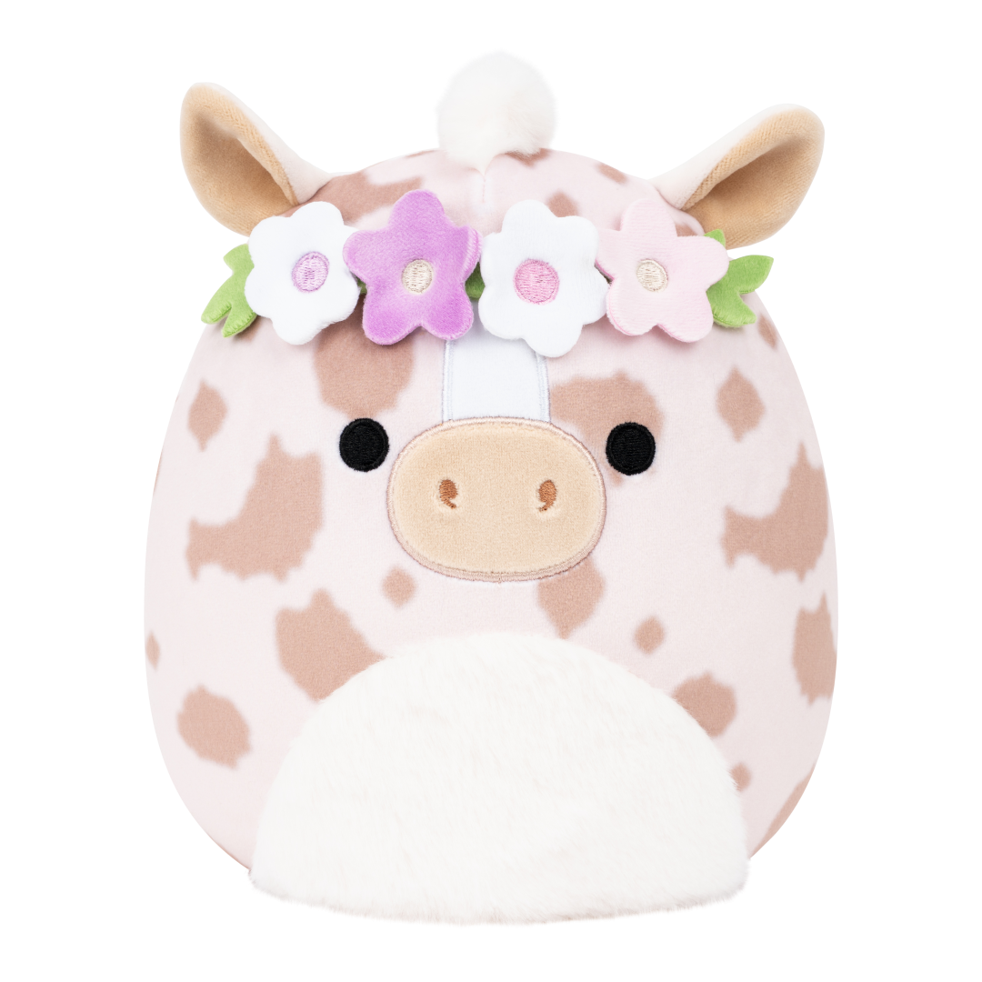 SQUISHMALLOWS Kůň s květinovou korunkou - Charla