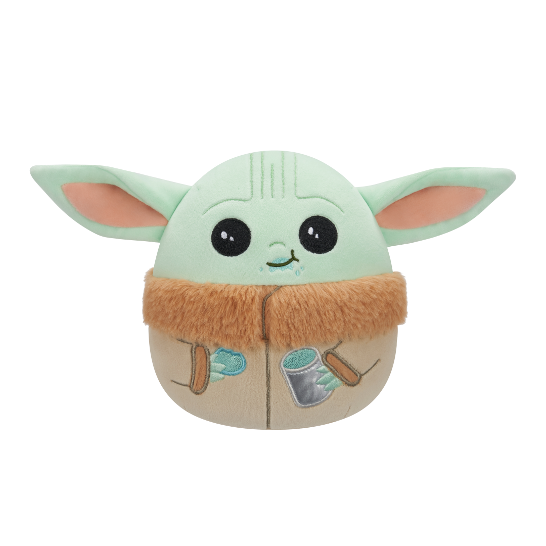 SQUISHMALLOWS Star Wars Grogu se sušenkami