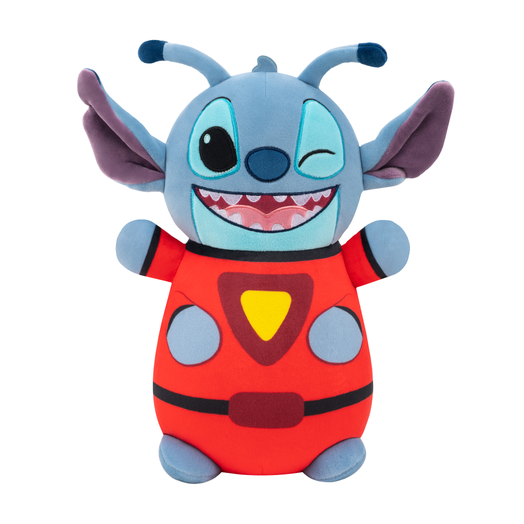 SQUISHMALLOWS HugMees Disney Stitch mimozemšťan, 25 cm