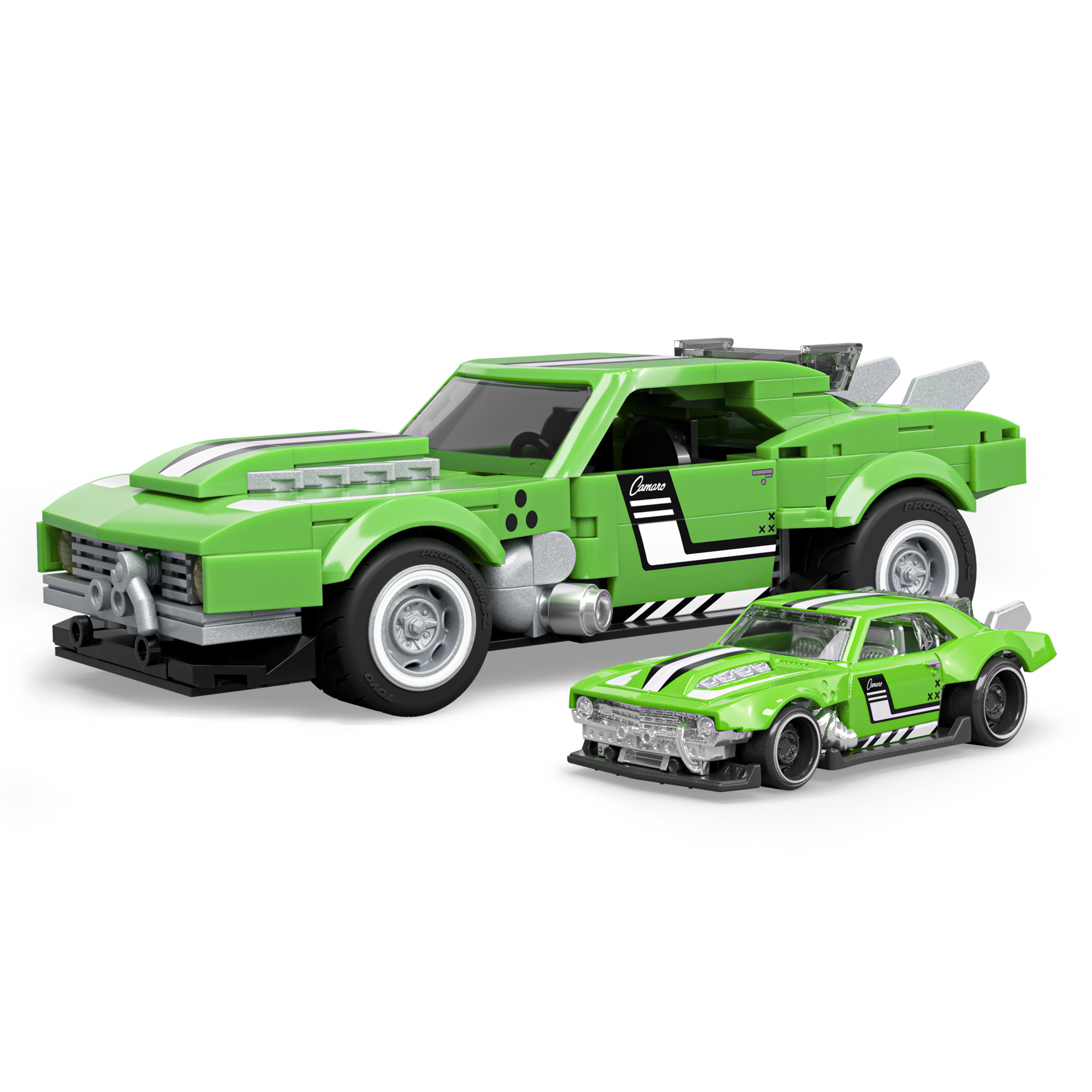 Mattel Brick Shop Hot Wheels Speed series Custom 68 Camaro Vícebarevná