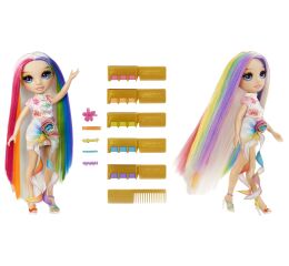 Rainbow High Panenka s křídami na vlasy - Amaya