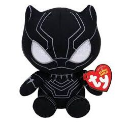 Beanie Babies Marvel BLACK PANTHER, 15 cm (1)