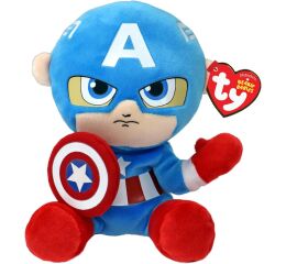 Beanie Babies SOFT Marvel CAPTAIN AMERICA, 15 cm (1)