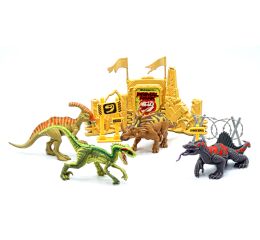 Primal Clash! Bitva dinosaurů 17 cm set