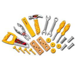 Tuff Tools Nářadí v kufříku set 30x14,5 cm