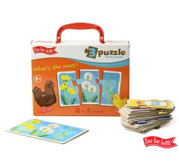 Far Far Land Puzzle trojice 8 obrázků