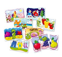 Far Far Land Puzzle trojice skupinky 8 obrázků