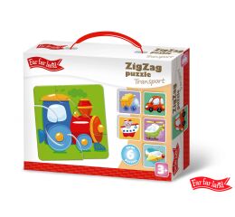 Far Far Land Puzzle ZigZag doprava 6 obrázků