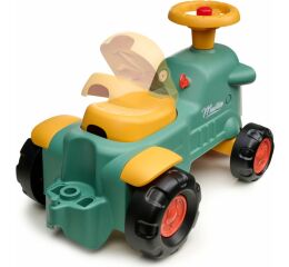 Falk traktor baby Maurice zelený vintage s přívěsem