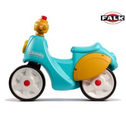 FALK Odrážedlo s tichými koly modré
