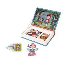 Janod Magnetická kniha Magnetibook Pohádky