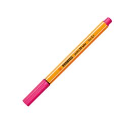 Jemný liner - STABILO point 88 Mini Animal Vibes - 8 ks sada - včetně samolepky