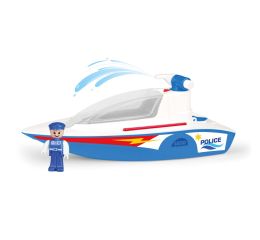 Boazz loď policie s pumpou, okrasný karton