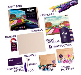 OKTO – Květinové záhony v Holandsku (30 × 40 cm)