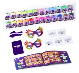 OKTO Samoschnoucí modelovací hmota set 24 barev