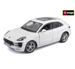 Bburago 1:24 Plus Porsche Macan White
