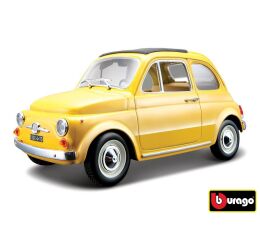 Bburago 1:24 Fiat 500 F 1965 žlutá 18-22098