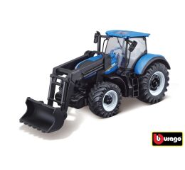 Bburago Farm Traktor New Holland s přední lžící 1:43
