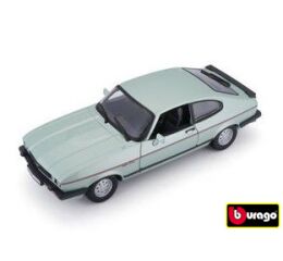 Bburago 1:24 Plus Ford Capri 1982 Light Green