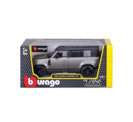 Bburago 1:24 Plus Land Rover Defender 110 Silver