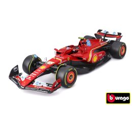 Bburago 1:18 Formula F1 Ferrari Scuderia SF-24(2024) nr.55 Carlos Sainz  - with driver and decorativ