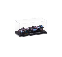 Bburago 1:43 RACE Formula F1 - BWT Alpine F1 Team A524 (2024) #10 (Pierre Gasly) - with driver and d