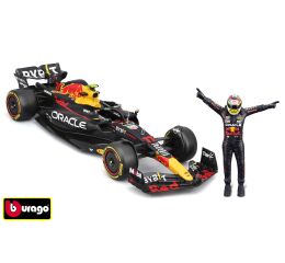 Bburago 1:24 RACE Formula F1 - Red Bull Racing RB19(2023) #11 (Sergio Peréz) -with driver and decora
