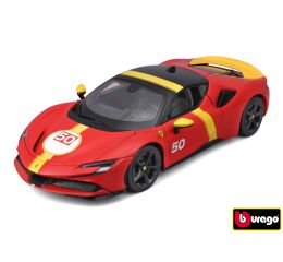 Bburago 1:18 Ferrari SF90 Stradale Asseto Fiorano - Red