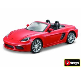 Bburago 1:24 Porsche 718 Boxster oranžová 18-21087