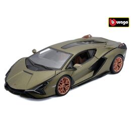 Bburago 1:24 Plus Lamorghini Sian FKP37 - Green