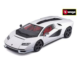 Bburago 1:24 Plus Lamborghini Countach LPI 800-4 White