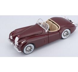 Bburago 1:24 Jaguar XK 120 Roadster (1951) Red