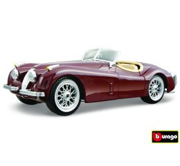 Bburago 1:24 Jaguar XK 120 Roadster (1951) Red