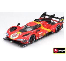 Bburago 1:24 Ferrari Racing Model KIT - Stavebnica 499P LMH 2023 - 24h Le Mans Champion