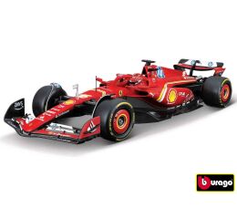 Bburago 1:24 Ferrari F1 Racing Model KIT -SF24 (2024) nr.16 Charles Leclerc with stand