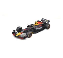 Bburago 1:24 RACE Formula F1 MODEL-KIT- Red Bull RB19(2023) #11 Sergio Pérez with stand