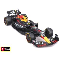 Bburago 1:24 RACE Formula F1 MODEL-KIT- Red Bull RB19(2023) #11 Sergio Pérez with stand