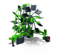 Bburago 10cm Farm tractor Gift Set - Fendt 1050 Vario with 3 trailers