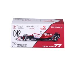 Bburago 1:43 Formula F1 Alfa Romeo Orlen C42 (2022) nr.77 Valtteri Botas - with driver
