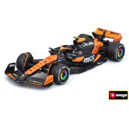 Bburago 1:43 RACE Formula F1 - McLaren F1 Team MCL38 (2024) #4 (Lando Norris)
