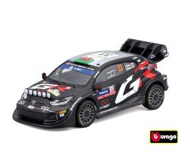 Bburago 1:43 Race Toyota GR Yaris Rally1 Hybrid Nr.33 (Evans) - in decorative box