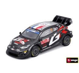 Bburago 1:43 Race Toyota GR Yaris Rally1 Hybrid Nr.17 (Ogier) - in decorative box