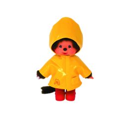 Monchhichi Mončiči chlapec ve žluté pláštěnce 20 cm