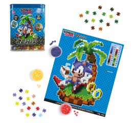 Jixelz REMIX Sonic puzzle plastové pixel art Chillin' Sonic