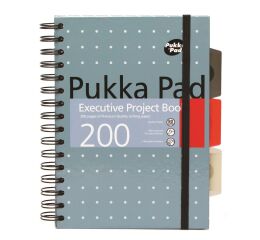 Pukka Pad projektový blok Metallic Executive A5, papír 80g, 100 listů MIX