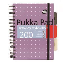 Pukka Pad projektový blok Metallic Executive A5, papír 80g, 100 listů MIX