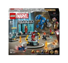 LEGO® | Marvel 76315 Iron Man a jeho laboratoř: Síň brnění